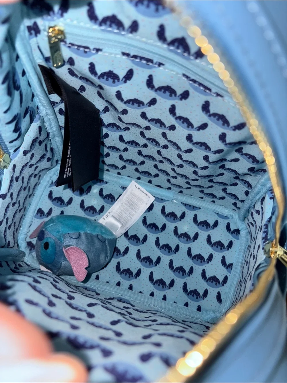 Loungefly Stitch Blue Ice Cream Sprinkles Mini Backpack